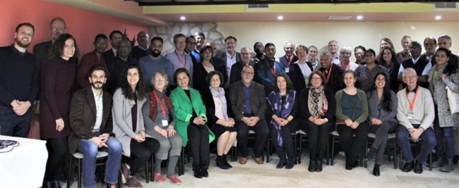 Kairos Palestine 9th Anniversary Conference participants - December 2018