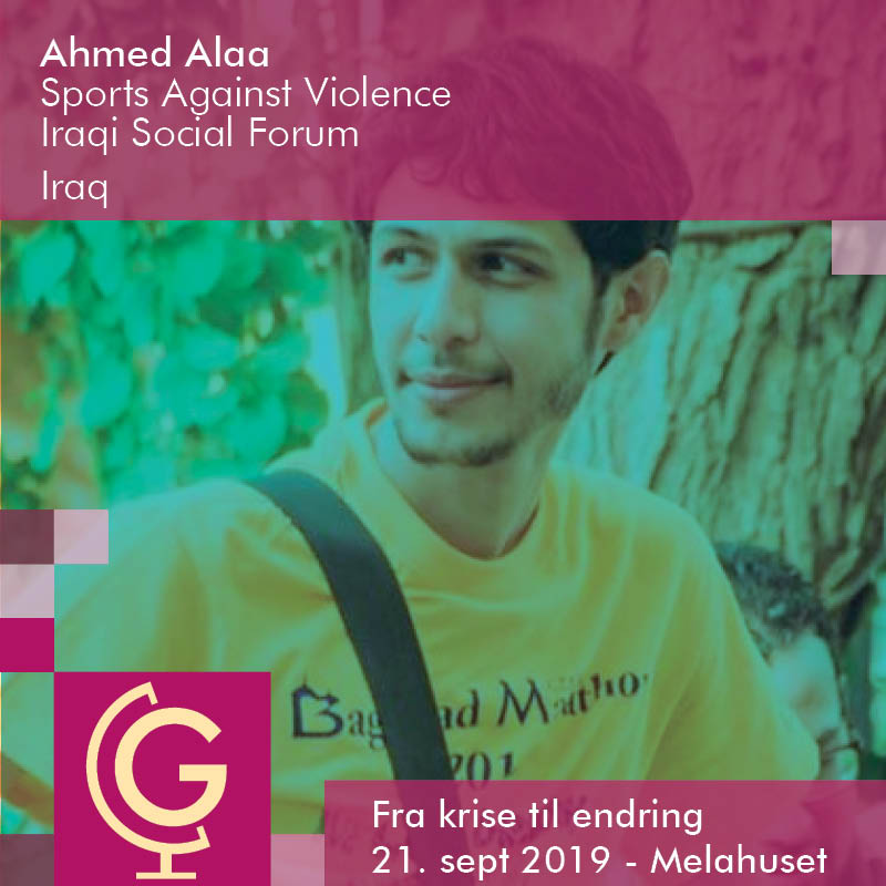Ahmed Alaa, Sports Against Violence, Iraqi Social Forum (ISF