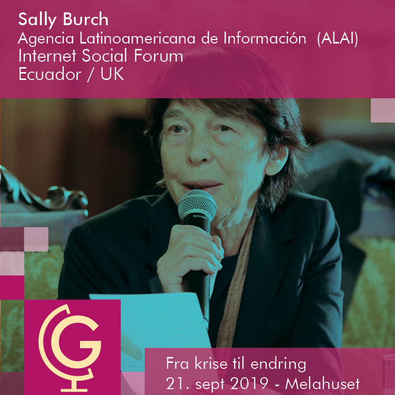 Sally Burch - Agencia Latinoamericana de Información (ALAI), Ecuador