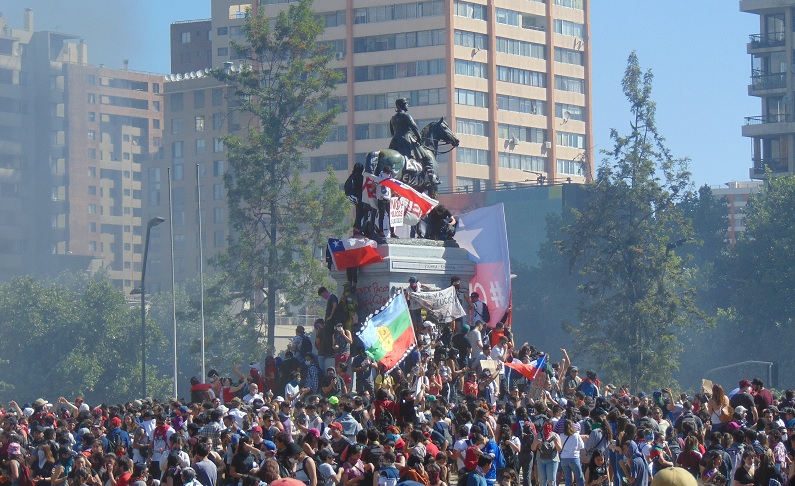 Protests in Santiago, Chile