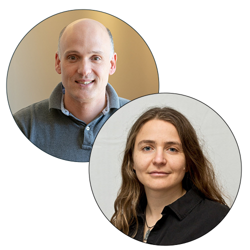 Sahar Vardi and Mike Merryman-Lotze