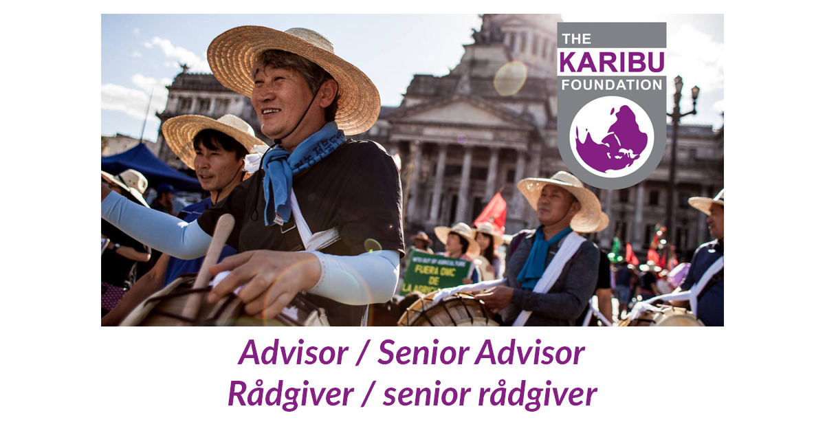 Utlysning rådgiver senior rådgiver
